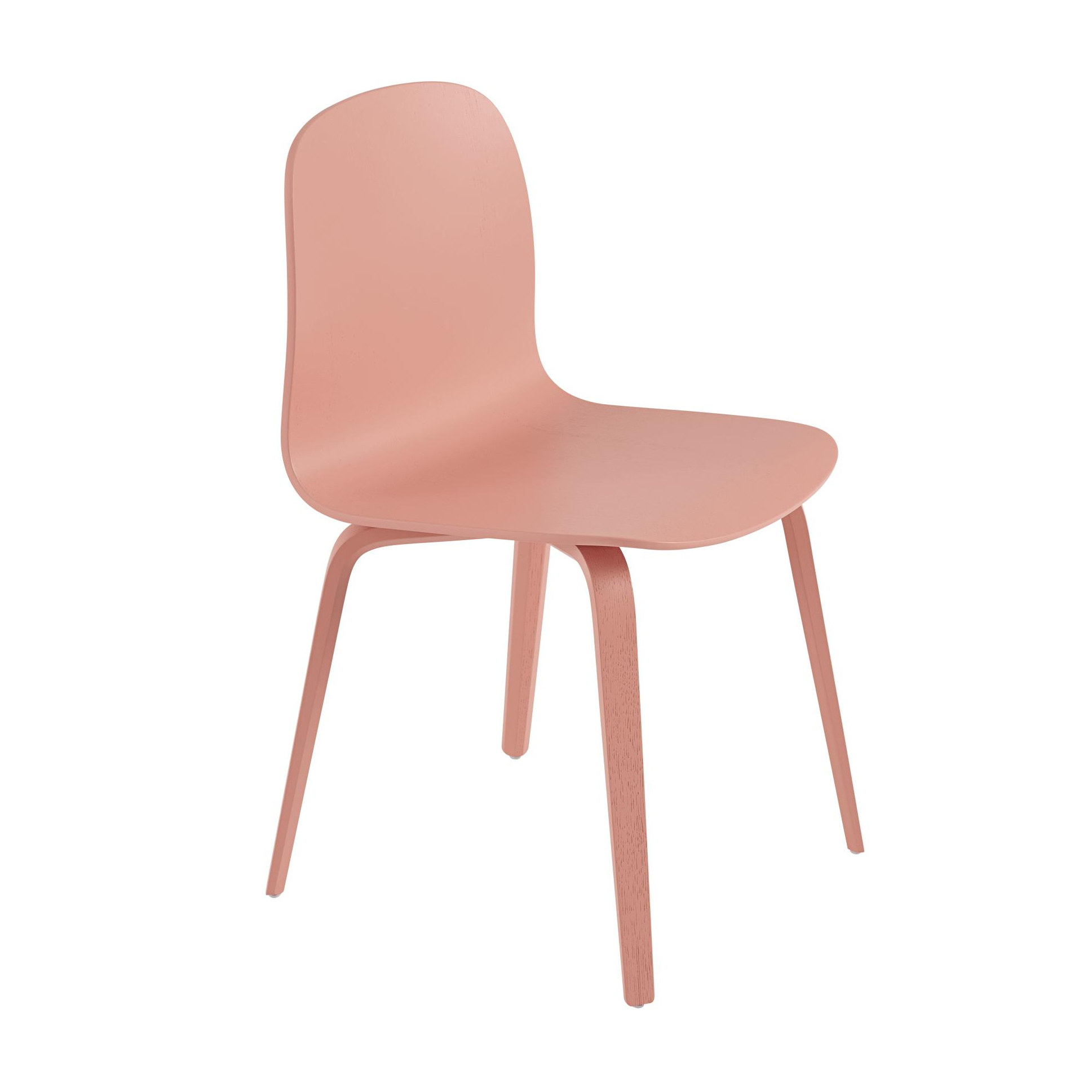 Muuto - Visu Chair with Wood Frame - Tan Rose/ash - Lacquered