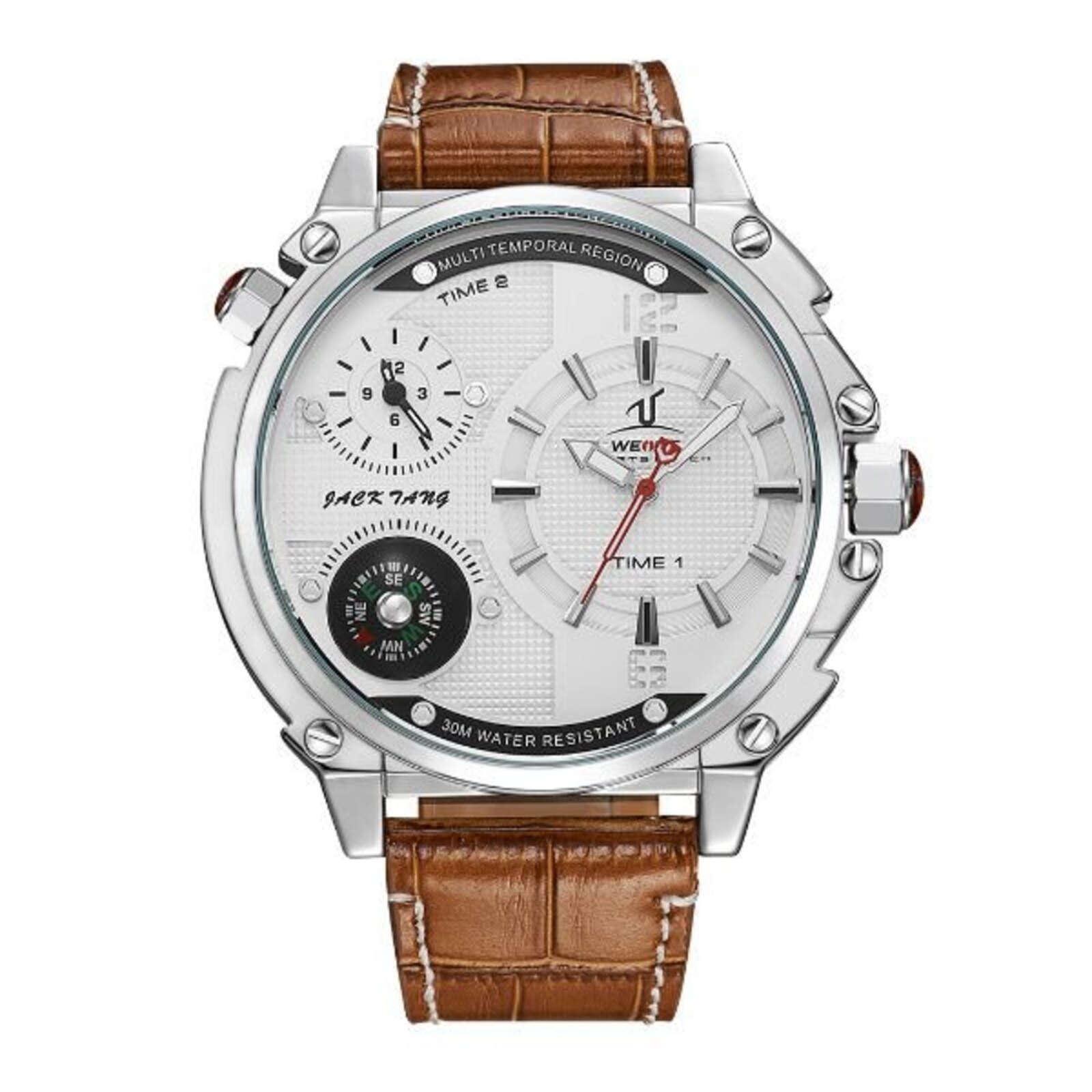 Relógio Weide Analógico Uv-1507 Branco