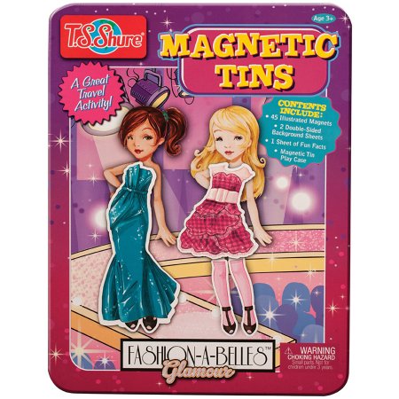 T.S. Shure Fashion a Belles Glamour Magnetic Tin Play Set