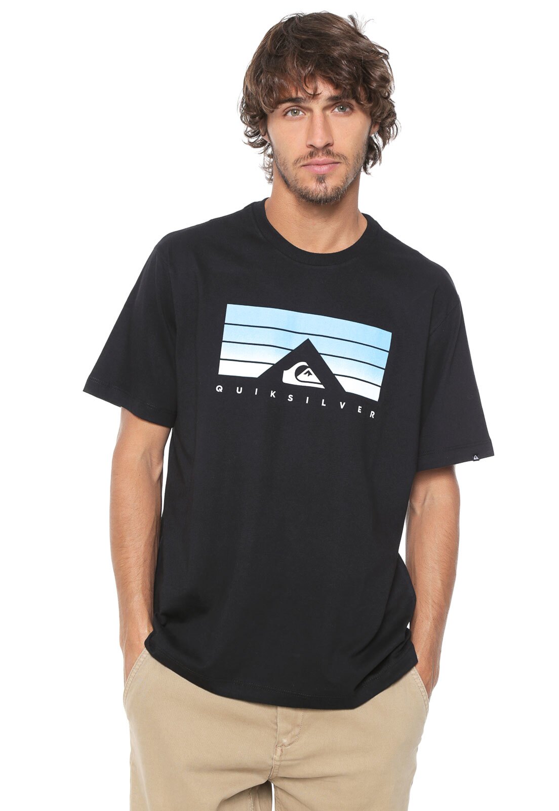 Camiseta Quiksilver Golden Hour Preta