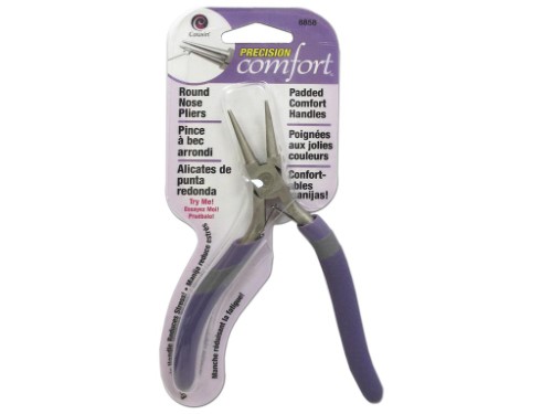 Cousin Precision Comfort Round Nose Plier for Jewelry Making