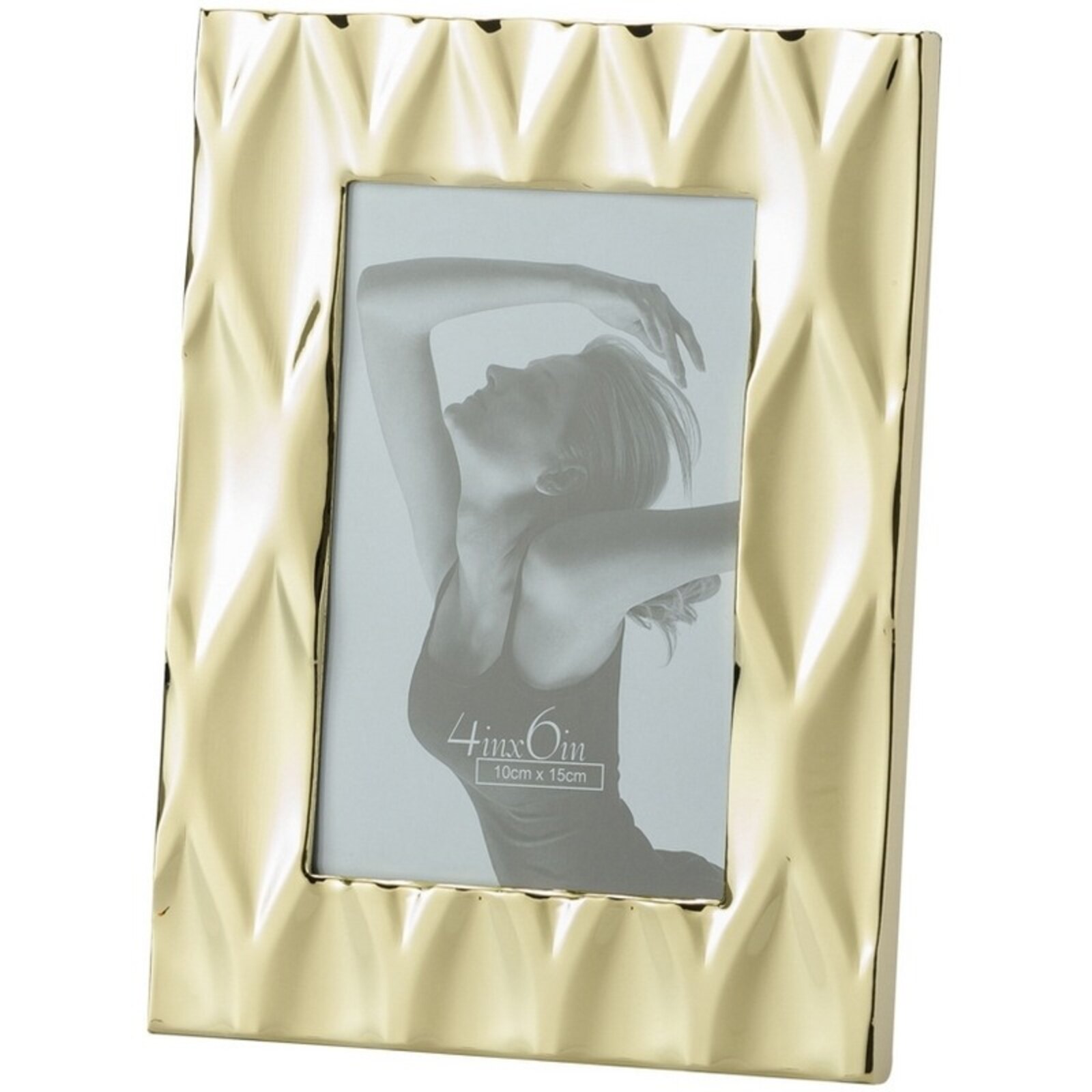 Porta Retrato Dourado 10X15 Diamond 3251 Lyor Classic