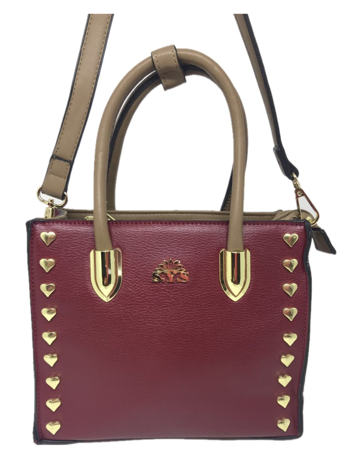 Bolsa Pequena Casual Importada SYS Fashion 8530 Vermelho