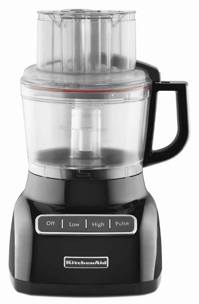 KitchenAid 9-Cup Food Processor in Black, KFP0922OB