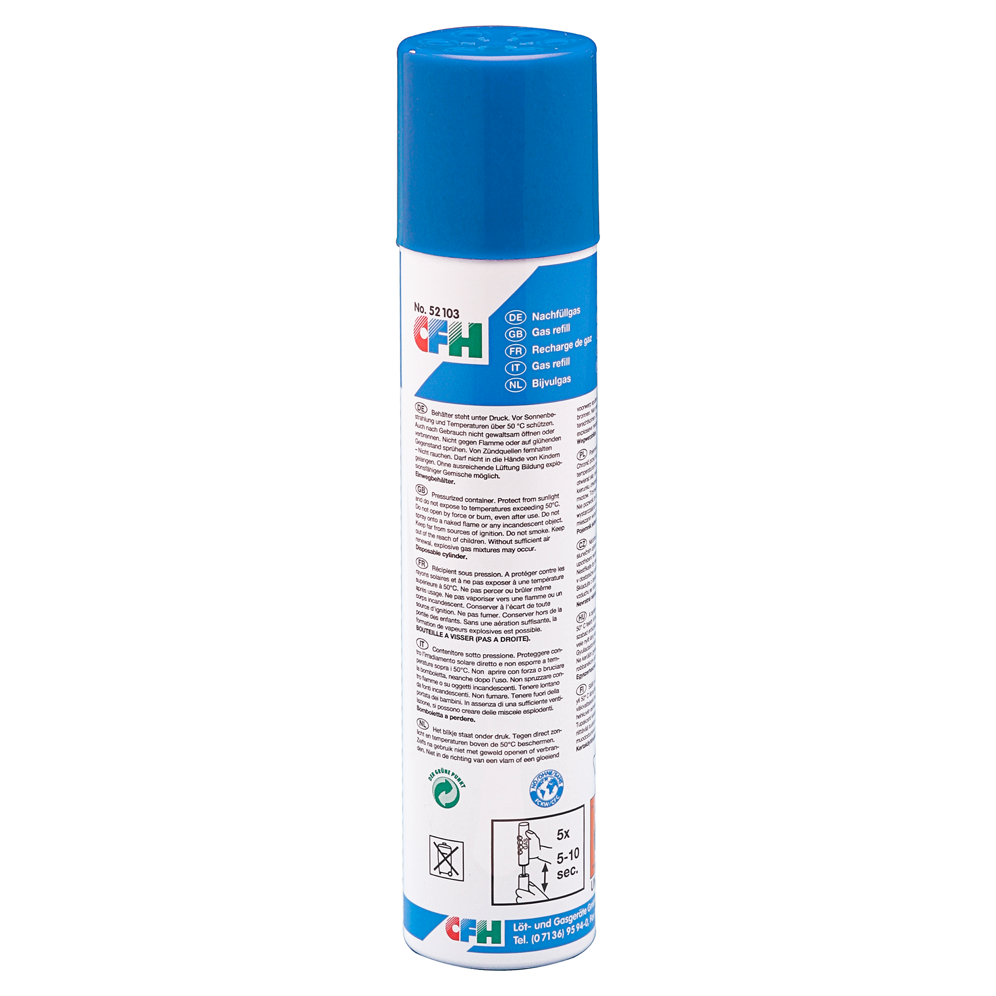 Nachfllgas 100 Ml