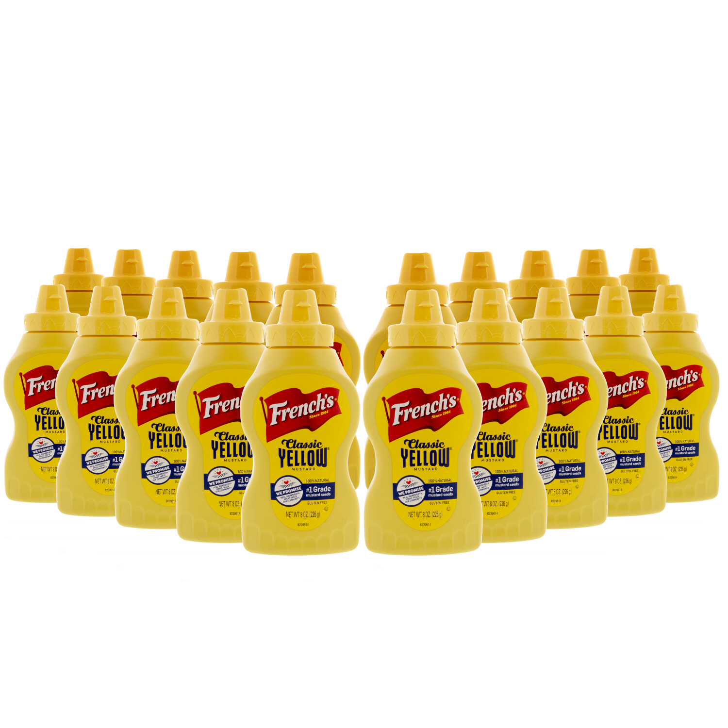 French's Classic Yellow Mustard F7007-20PK