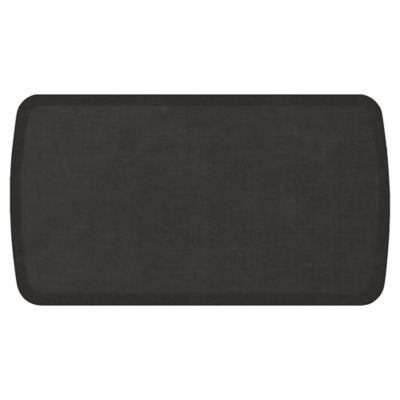 GelPro 20" X 36" Elite Linen Floor Mat in Thunder Grey