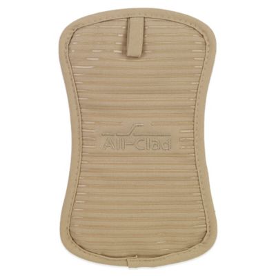 All-Clad Silicone Pot Holder in Cappuccino 2 pack