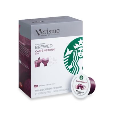 Starbucks Verismo Caf Verona Brewed Coffee Pods 12-Count