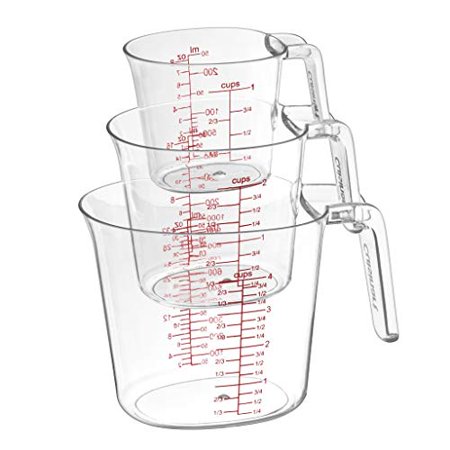 Cuisinart 3-pc. Measuring Cup, One Size , Clear