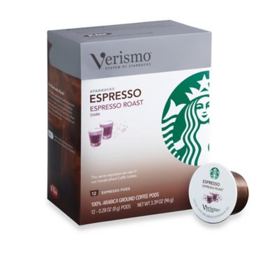 Starbucks Verismo Espresso Roast Espresso Pods 12-Count