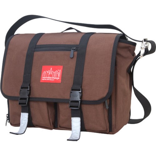 Manhattan Portage Trotter Messenger Bag Jr. Dark Brown (1455 DBR)