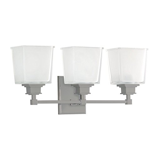 Berwick Bath Vanity, 3-Light, Old Bronze, 21.25