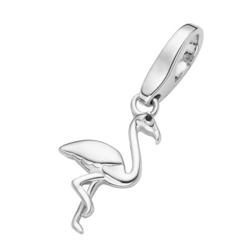 Giorgio Martello Milano Charm Flamingo, Silber, Onesize