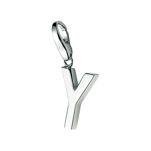 Giorgio Martello Milano Charm Buchstabe Y, Silber, Onesize