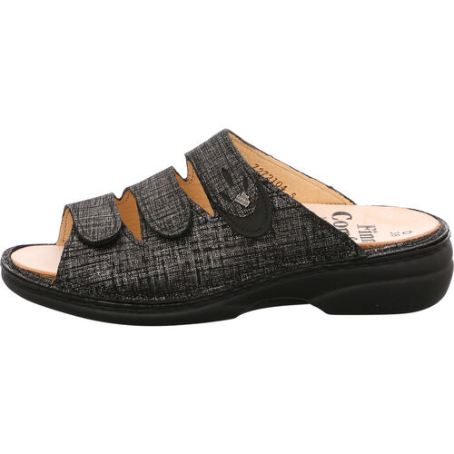 Finn Comfort Pantolette Kos 2554 Schwarz, Grau, EUR 41