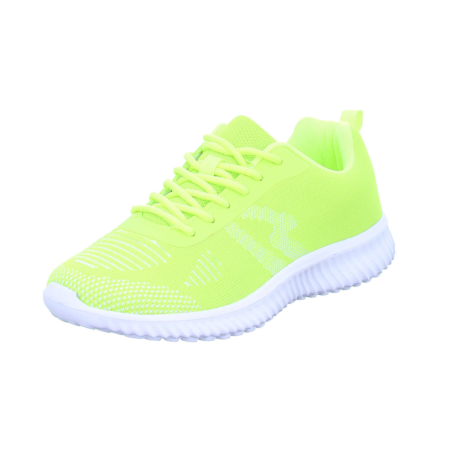 Sneakers Damen Sneaker RJ-3541 Schnrschuhe Neongelb Damen Gr. 39