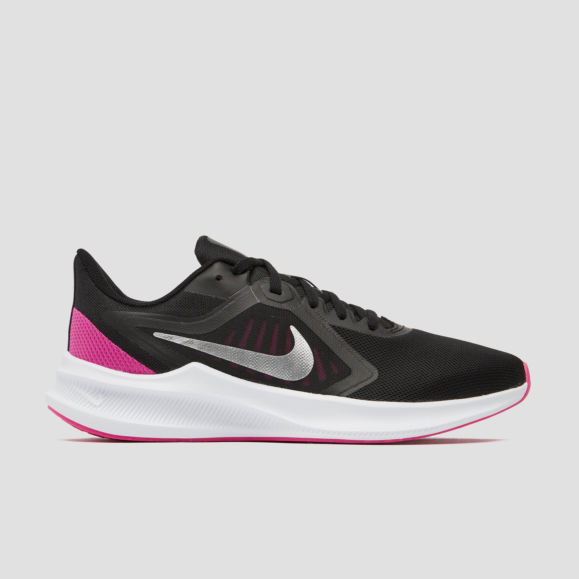 Nike Downshifter 10 Hardloopschoenen Zwart/roze Dames