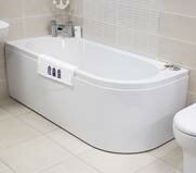 Vaun 1650 Mm X 725 Mm Freestanding Double Ended Bathtub Belfry Bathroom