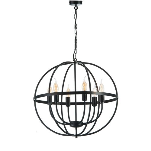 6-Light Geometric Pendant BelleFiert