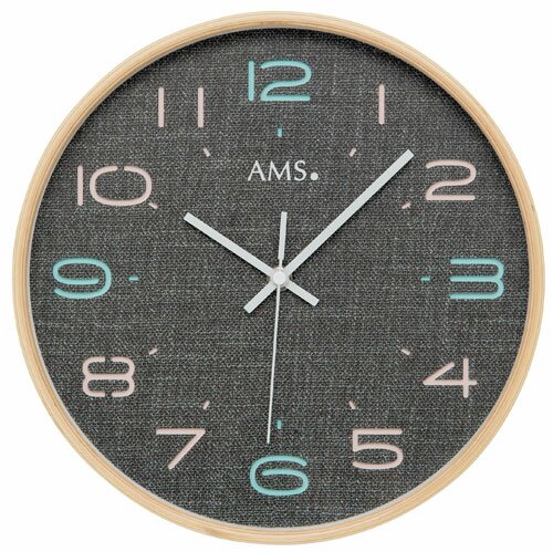 28cm Analogue Wall Clock AMS Uhrenfabrik