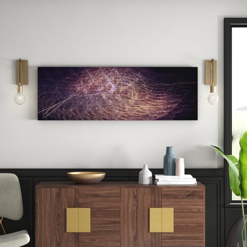 Panorama Abstract 1136 Graphic Art Print on Canvas East Urban Home