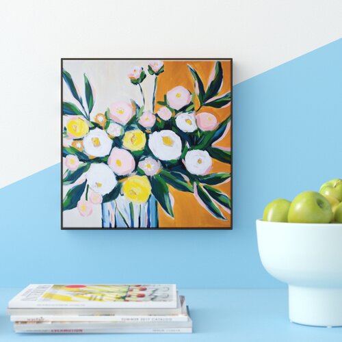'the Golden Hour' Acrylic Painting Print East Urban Home Format: Black Wood Frame, Size: 42.5 Cm H X 42.5 Cm W X 4 Cm D