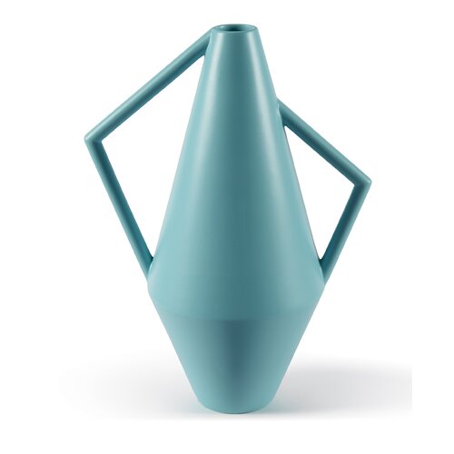 KoraVase Ceramic Vase Atipico Colour: Silk Blue