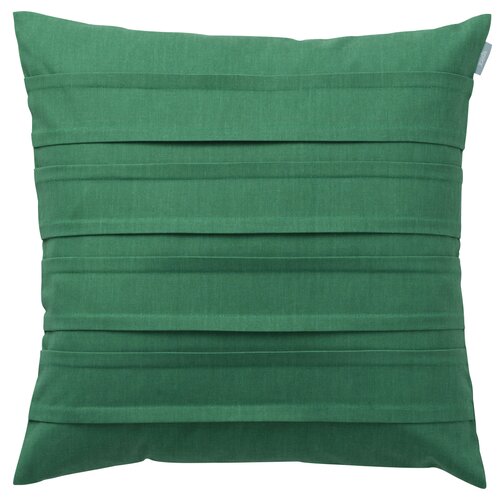 Dubbelveck I Klotz 100% Cotton Cushion Cover Longshore Tides Colour: Bottle Green, Size: 48 X 48cm