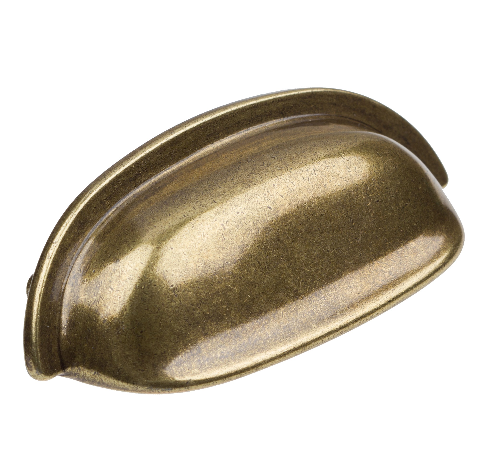 2-1/2 in. Center to Center Antique Brass Classic Bin Pull - 4081-AB, 25PK