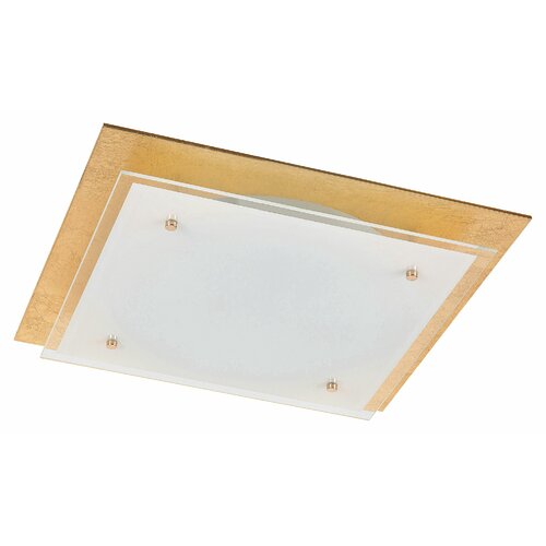 Clower 1 Light LED Semi Flush Mount Fairmont Park Size: 15cm H X 42cm W X 42cm D