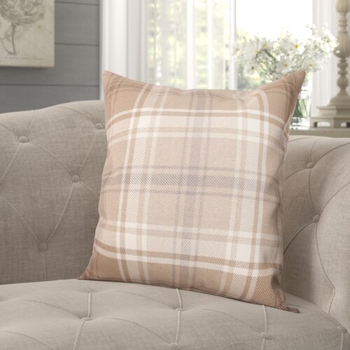 Deck Cushion Cover Union Rustic Size: 49 X 49 Cm, Colour: Natural Grey