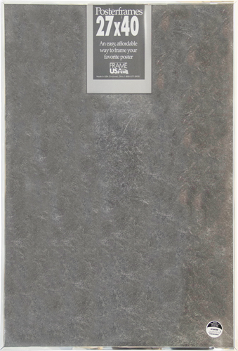 27x40 Silver Hardboard Posterframe