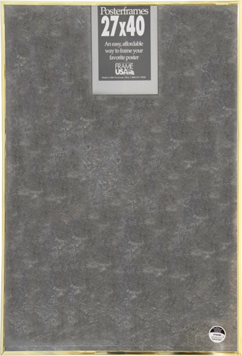 27x40 Gold Hardboard Posterframe