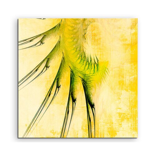 Enigma Abstract 1128 Graphic Art Print on Canvas East Urban Home