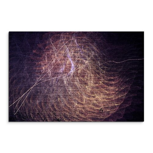 Enigma Abstract 1136 Graphic Art Print on Canvas East Urban Home