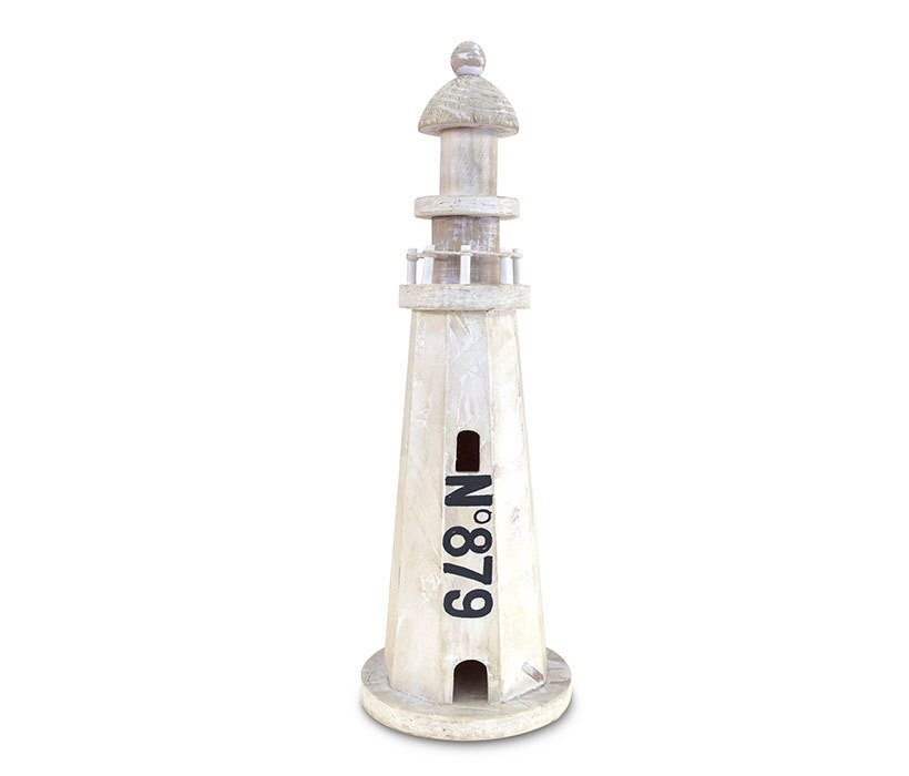 Puzzled Wooden Dream Large Lighthouse N 897, 13.75 Inch Tall Intricate & Meticulous Detailing Wood Art Tower Handcrafted Tabletop Centerpiece Accent A