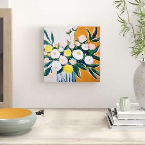 'the Golden Hour' Acrylic Painting Print East Urban Home Format: Wrapped Canvas, Size: 41 Cm H X 41 Cm W X 4 Cm D