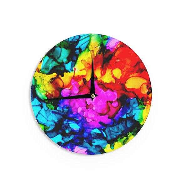 KESS InHouseClaire Day 'Sweet Sour' Wall Clock
