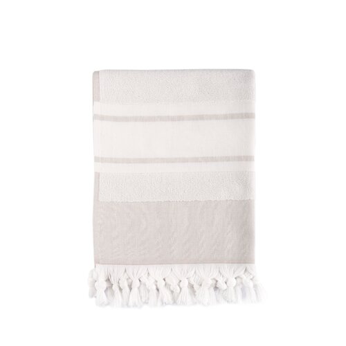Wyman Cotton Hand Towel House of Hampton Colour: Beige