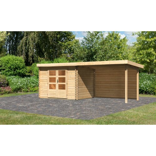 640,1 Cm X 274,3 Cm Gartenhaus Bastrup Woodfeeling