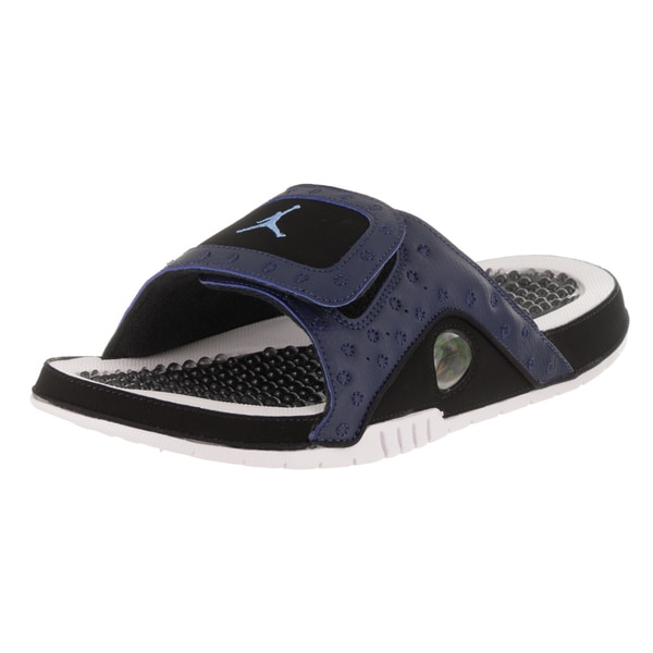 Nike Jordan Hydro XIII Retro Midnight Navy Black Beach & Pool Slides/Slippers 684915-400 (Size: US 10)