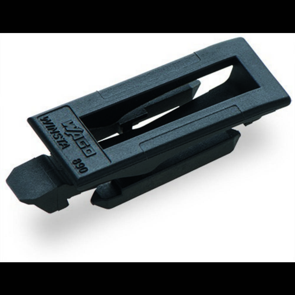 WAGO 890-101 Verriegelungsklinke 890 Schwarz 100 St.