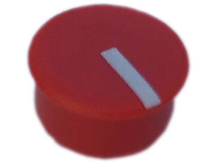 PSP C100-6 Abdeckkappe Rot, WeiÃ Passend FÃ¼r (Serie-KnÃ¶pfe) Rundknopf 10 Mm