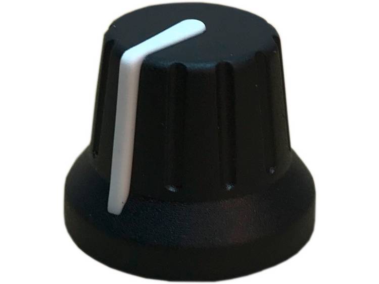 PSP 49009 Drehknopf Mit Zeiger Schwarz, WeiÃ (Ã X H) 18.8 Mm X 15.24 Mm