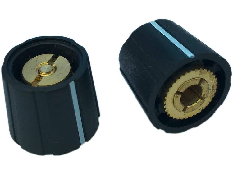 PSP S150-600-1 Drehknopf Schwarz (Ã X H) 15 Mm X 13.5 Mm