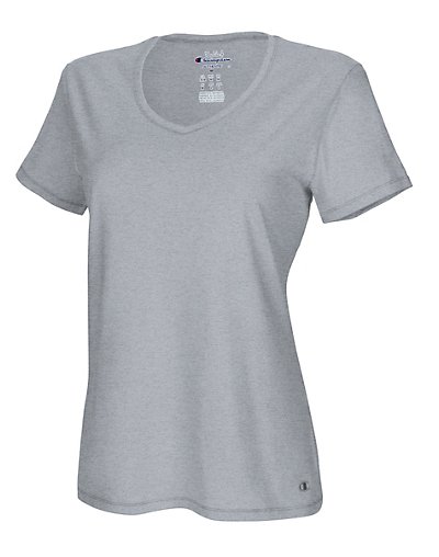 Champion Authentic Women's Jersey V-Neck Tee