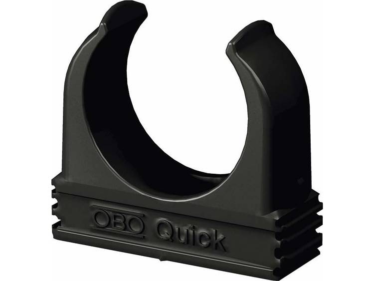 OBO Bettermann 2149567 Pipe Clamp Black Quick Clamp for Metric Con