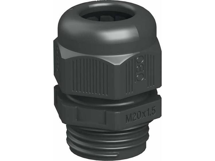 OBO Bettermann 2022889 V-TEC VM Cable Gland 1.5mm Plastic Black IP68