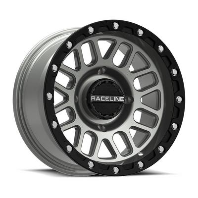 14x7 Raceline A93SG Podium UTV Stealth Grey Wheel 4x156 (10mm)